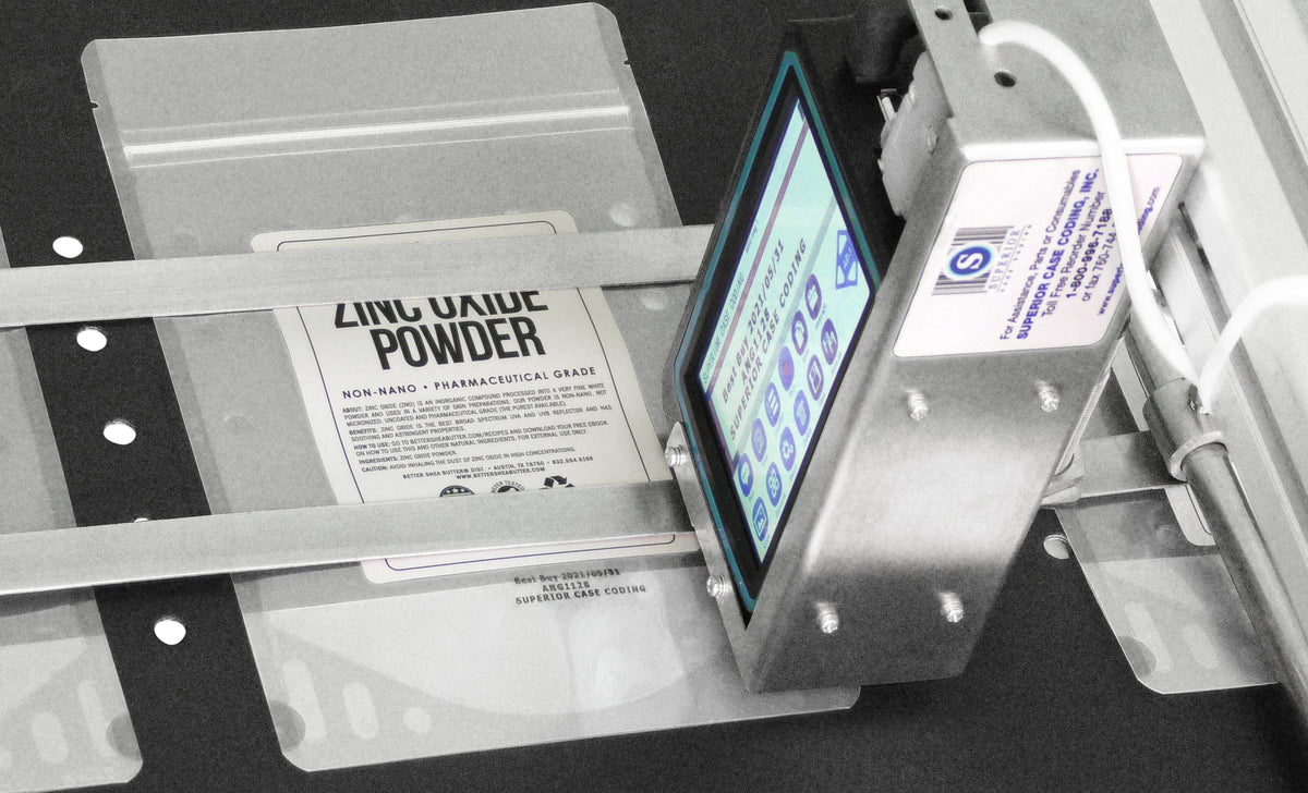 SUPRA + PLUS Industrial Inkjet Date Coder